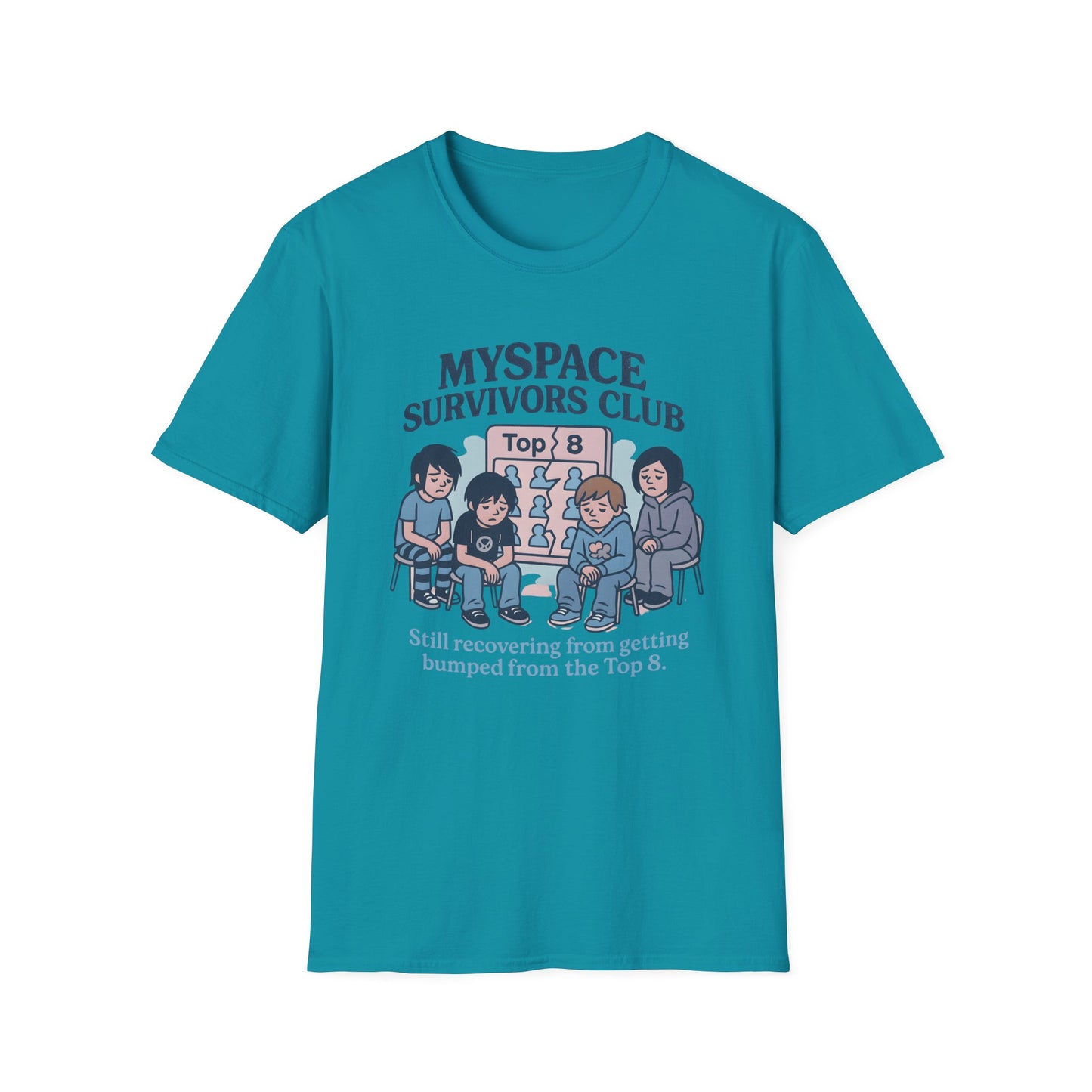 MYSPACE SURVIVORS CLUB T-SHIRT