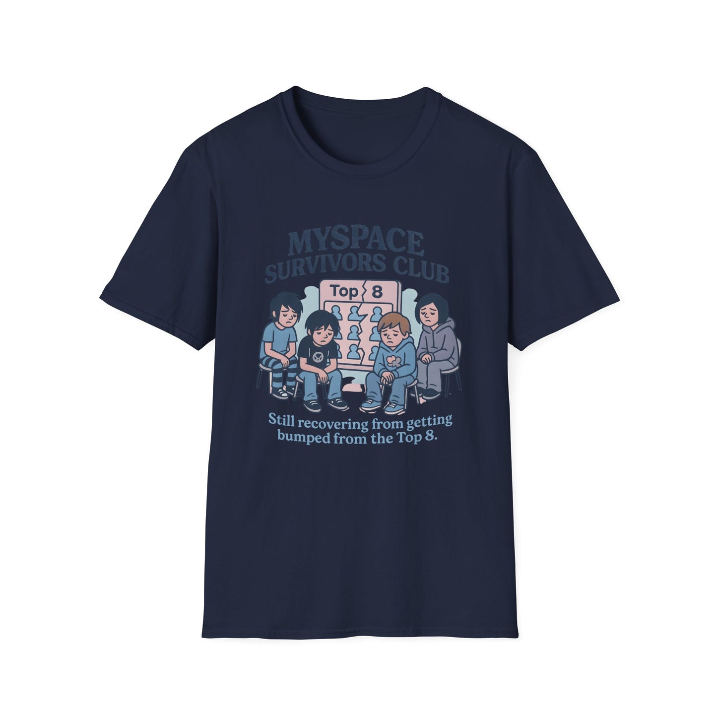 MYSPACE SURVIVORS CLUB T-SHIRT
