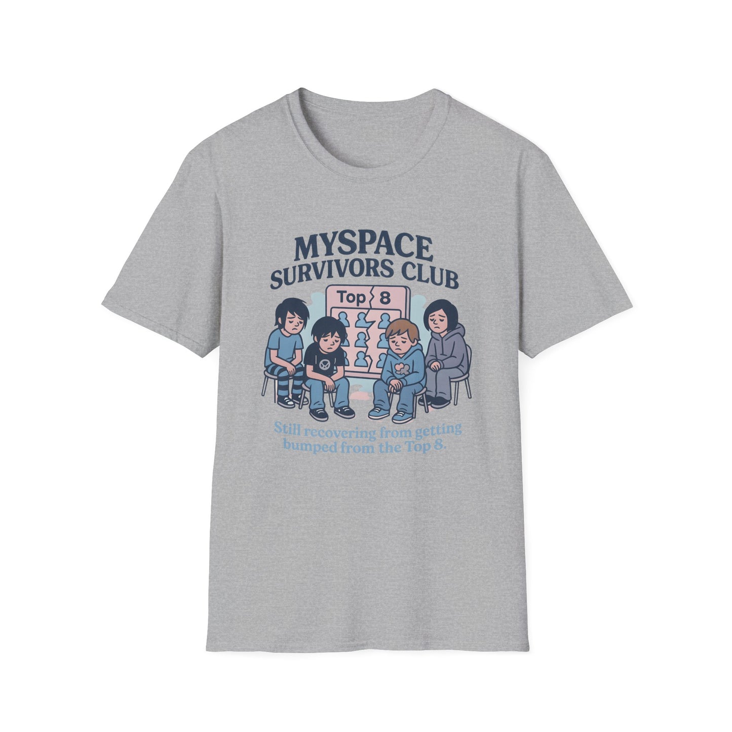 MYSPACE SURVIVORS CLUB T-SHIRT