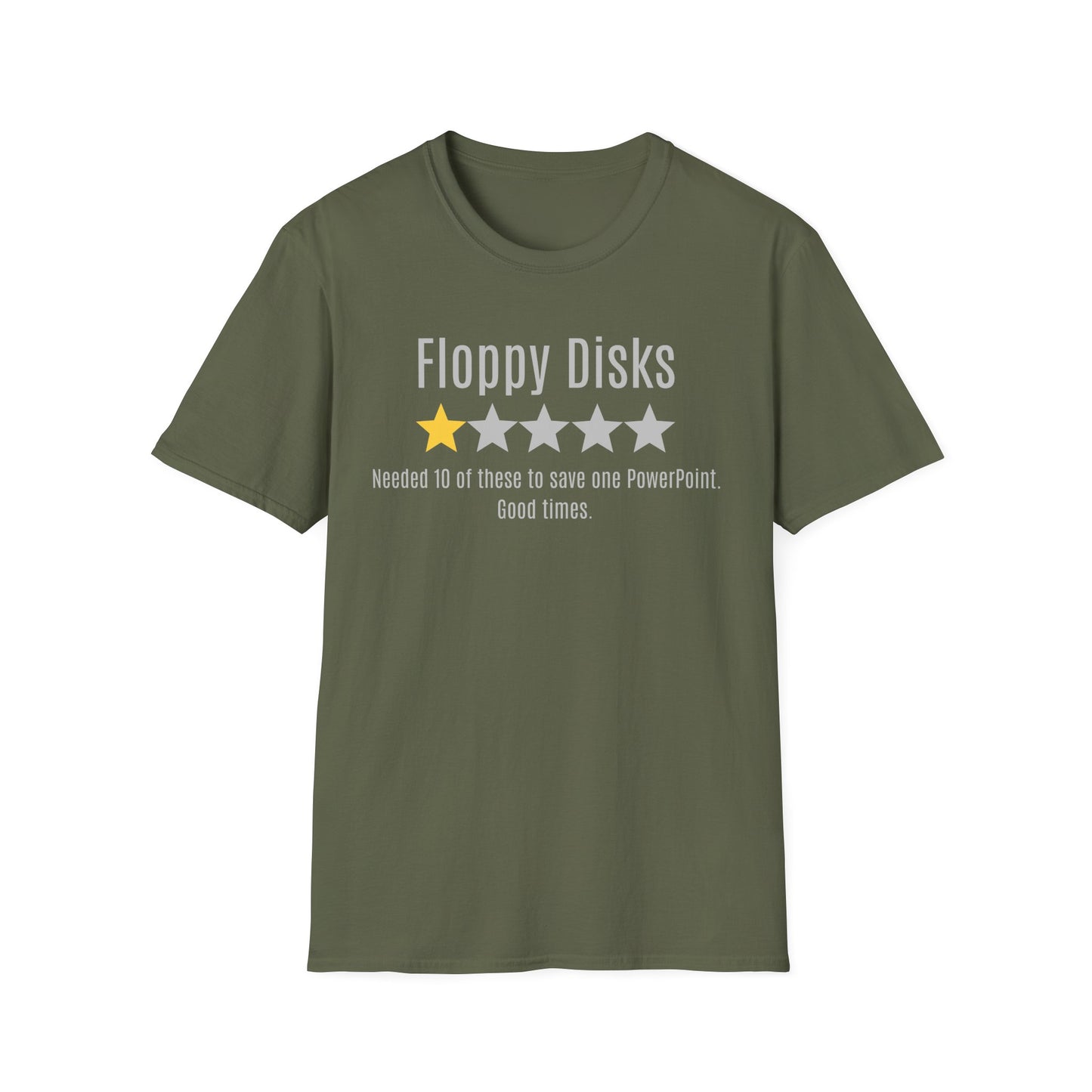 FLOPPY DISK REVIEW T-SHIRT