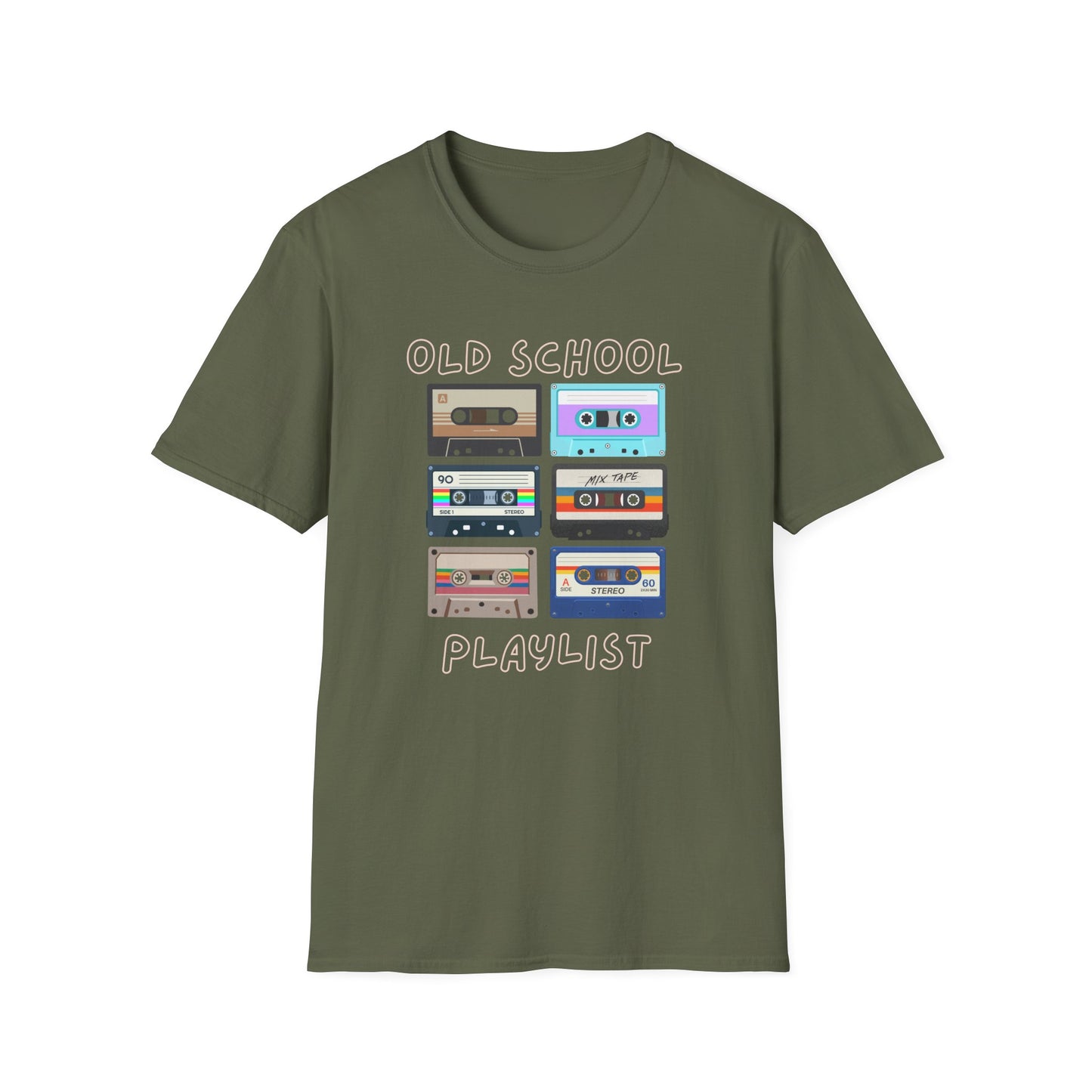 OLD SCHOOL PLAYLIST T-SHIRT