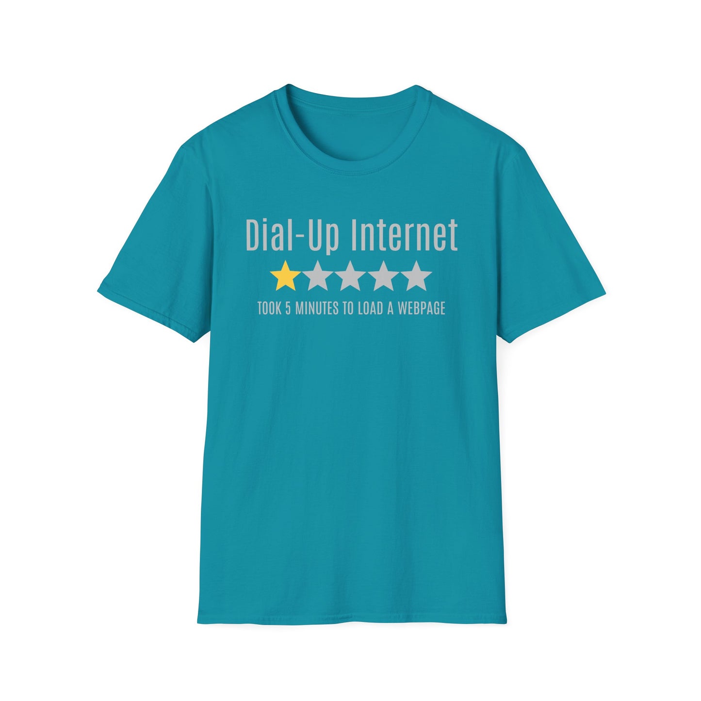 DIAL-UP INTERNET REVIEW T-SHIRT