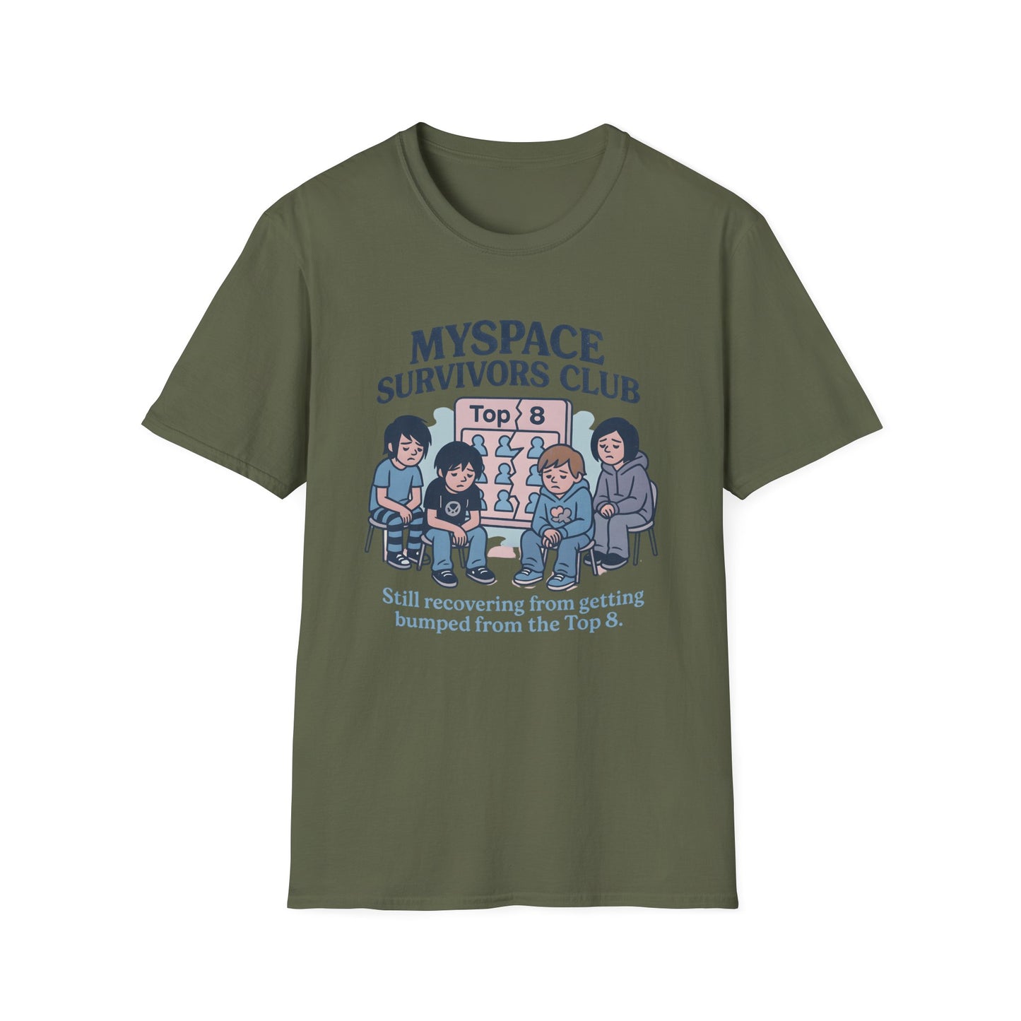 MYSPACE SURVIVORS CLUB T-SHIRT