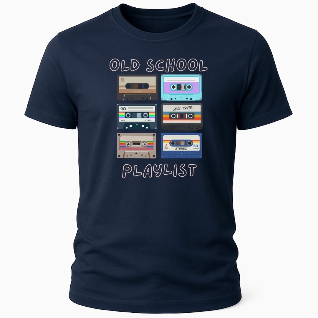 OLD SCHOOL PLAYLIST T-SHIRT