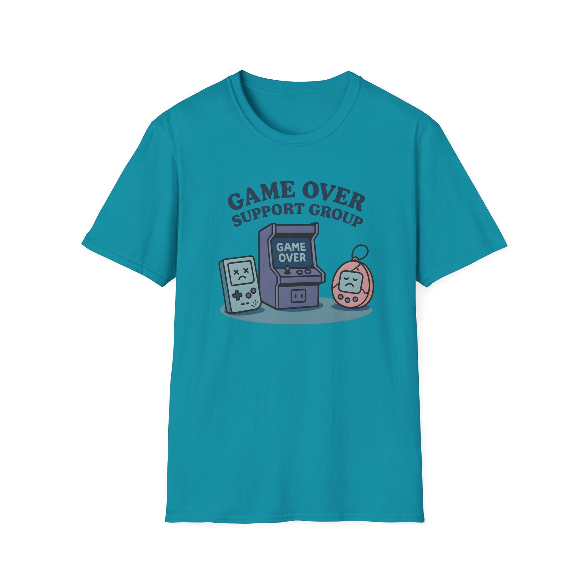 GAME OVER SUPPORT GROUP T-SHIRT