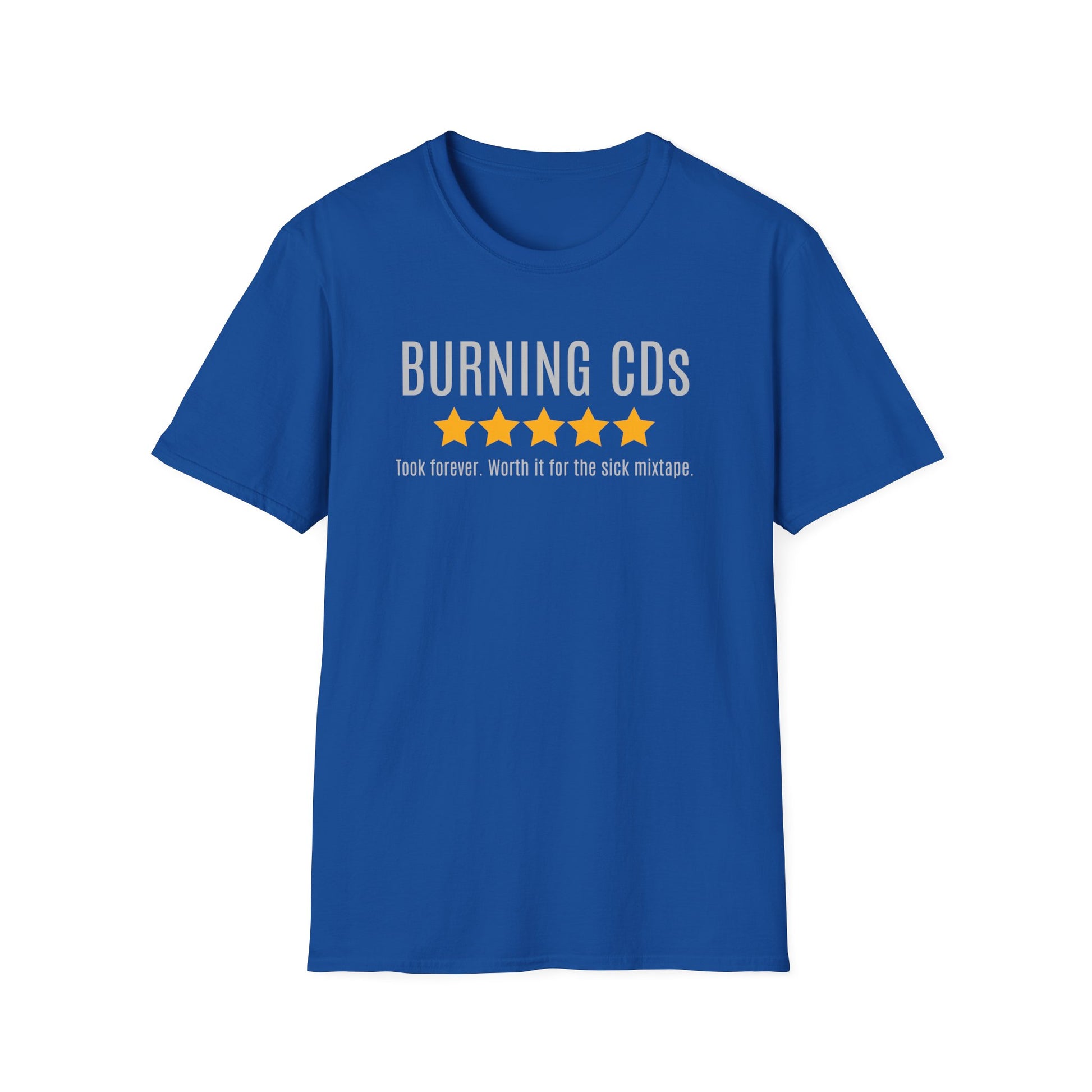 BURNING CD REVIEW T-SHIRT