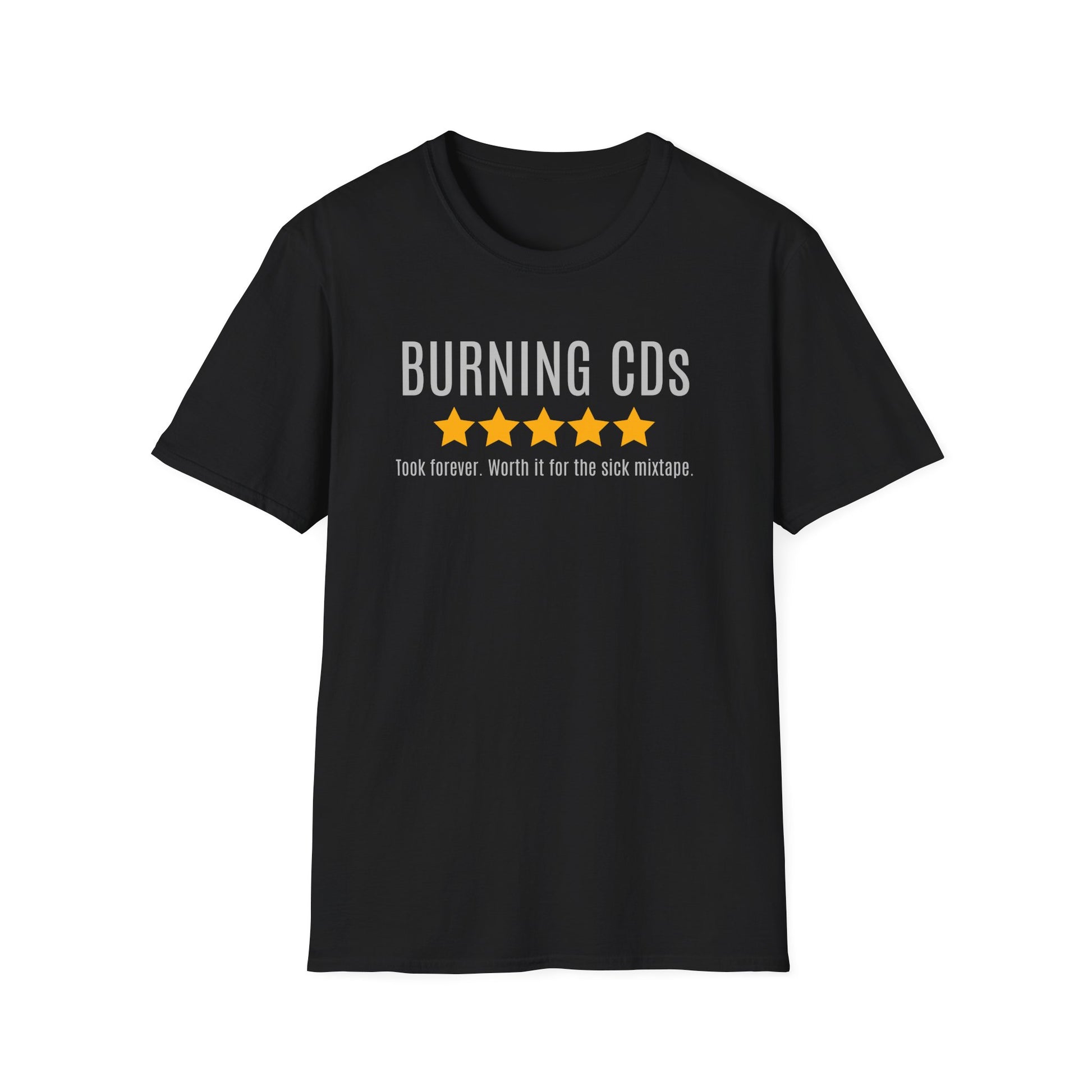 BURNING CD REVIEW T-SHIRT