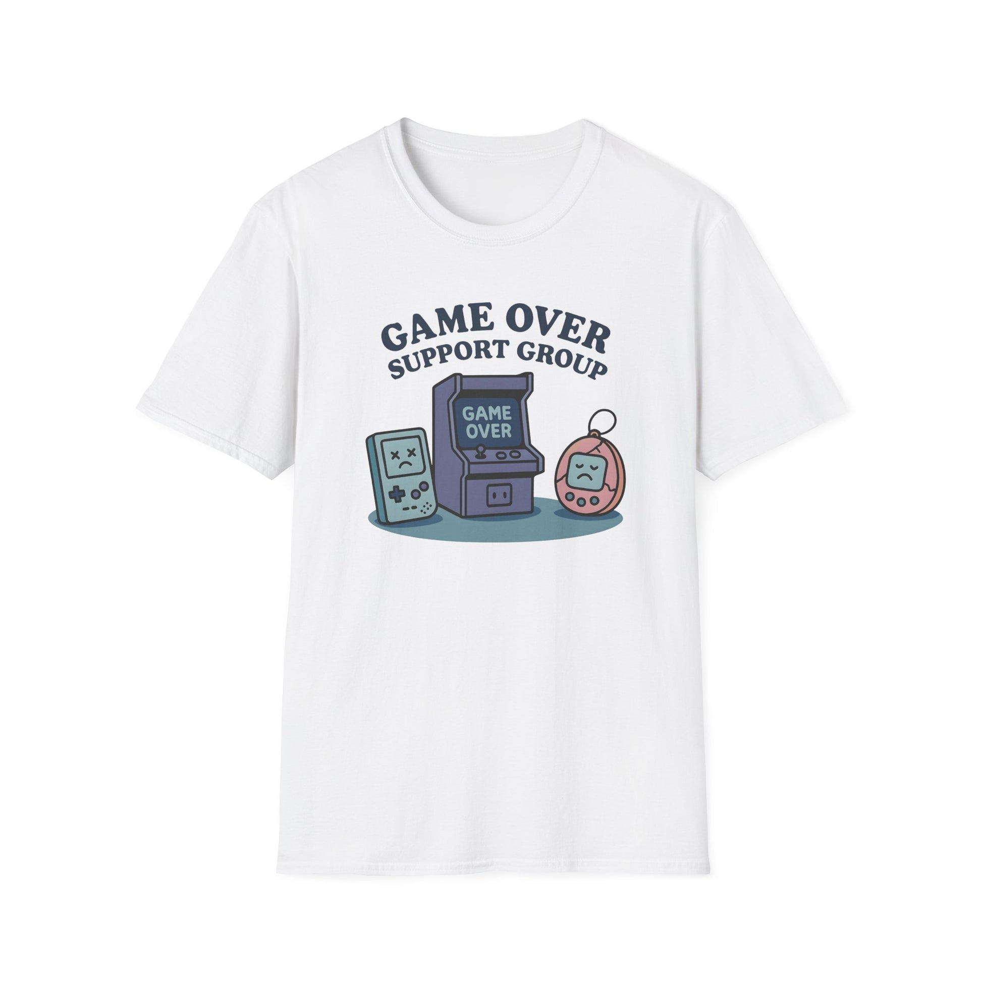 GAME OVER SUPPORT GROUP T-SHIRT
