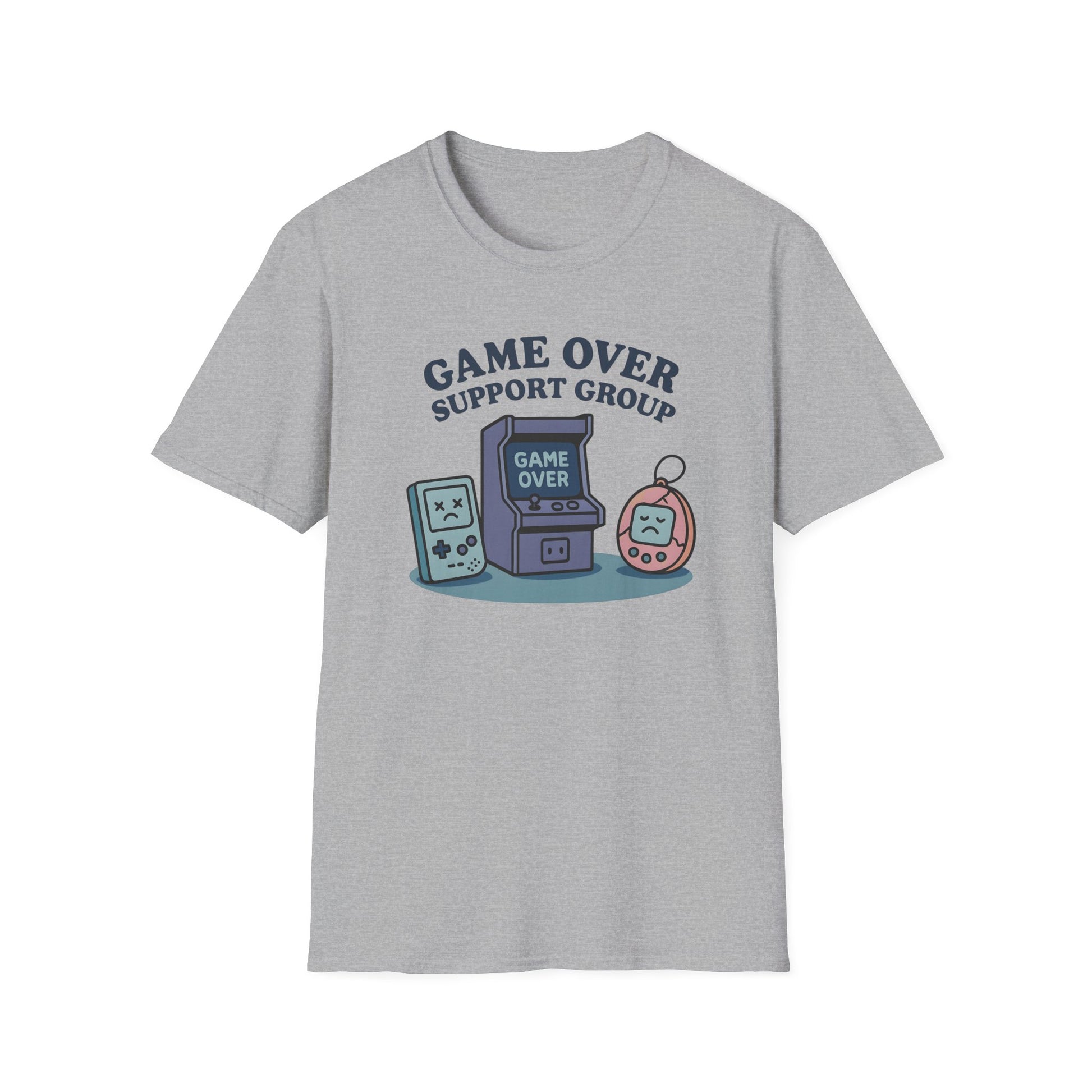 GAME OVER SUPPORT GROUP T-SHIRT