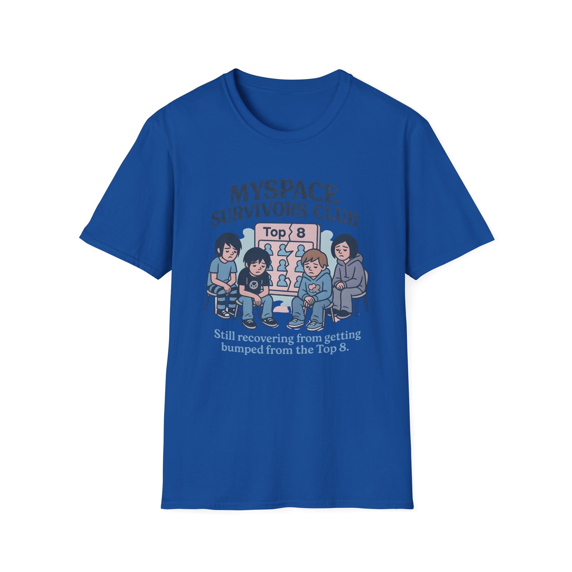MYSPACE SURVIVORS CLUB T-SHIRT