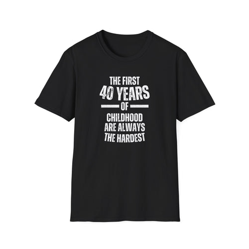 40 YEARS OF CHILDHOOD T-SHIRT