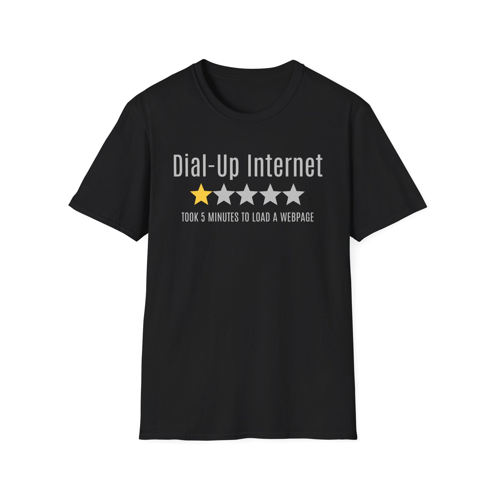 DIAL-UP INTERNET REVIEW T-SHIRT