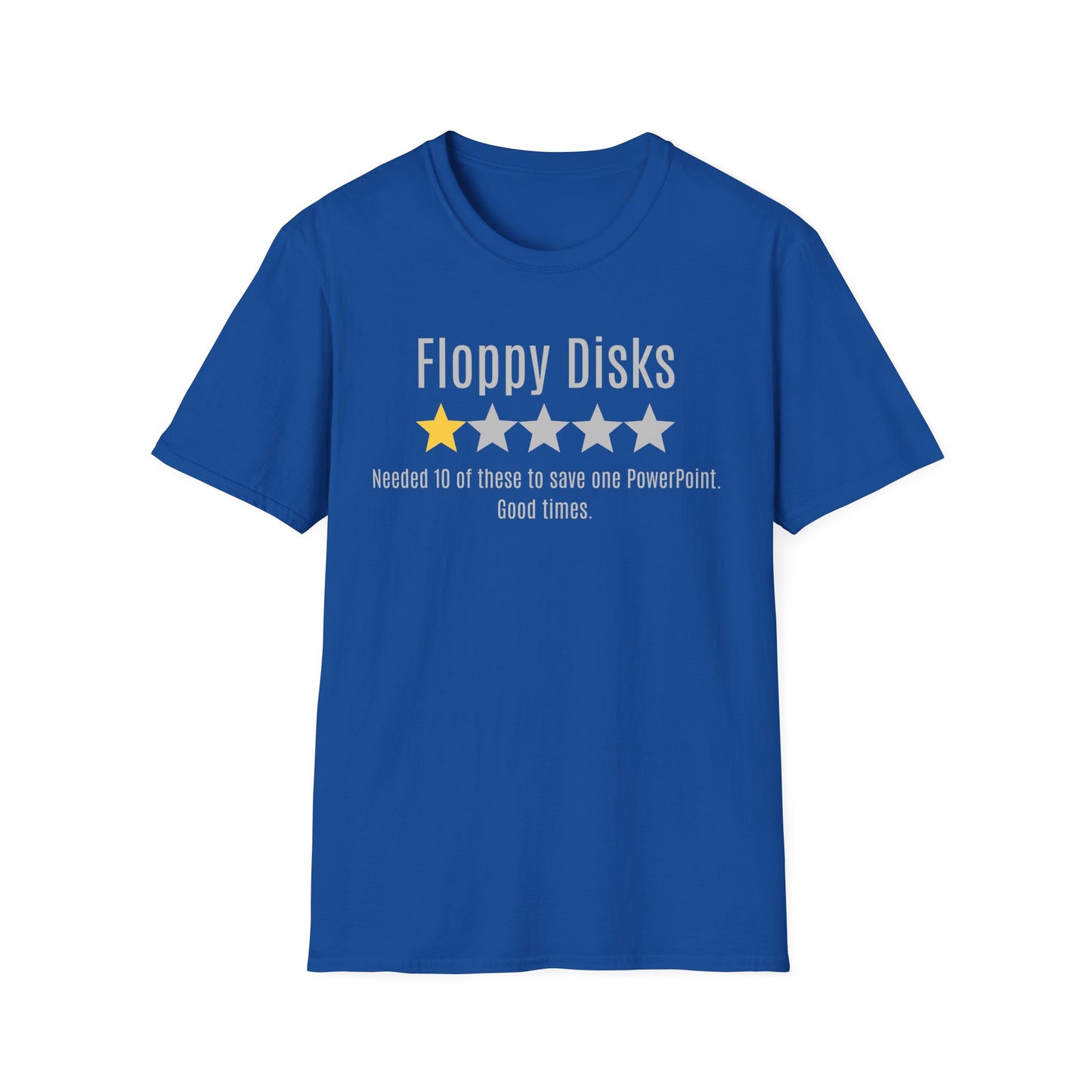 FLOPPY DISK REVIEW T-SHIRT