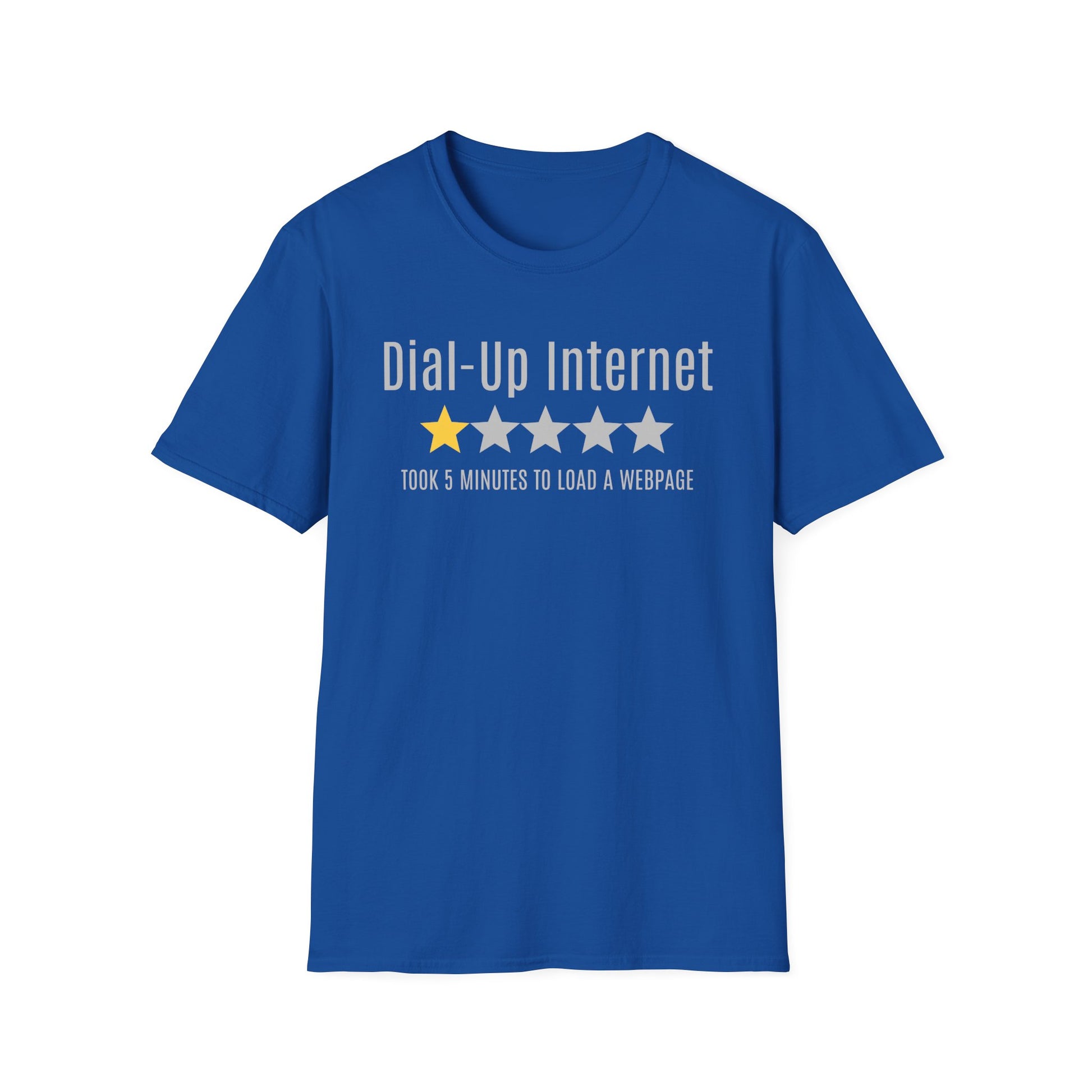 DIAL-UP INTERNET REVIEW T-SHIRT