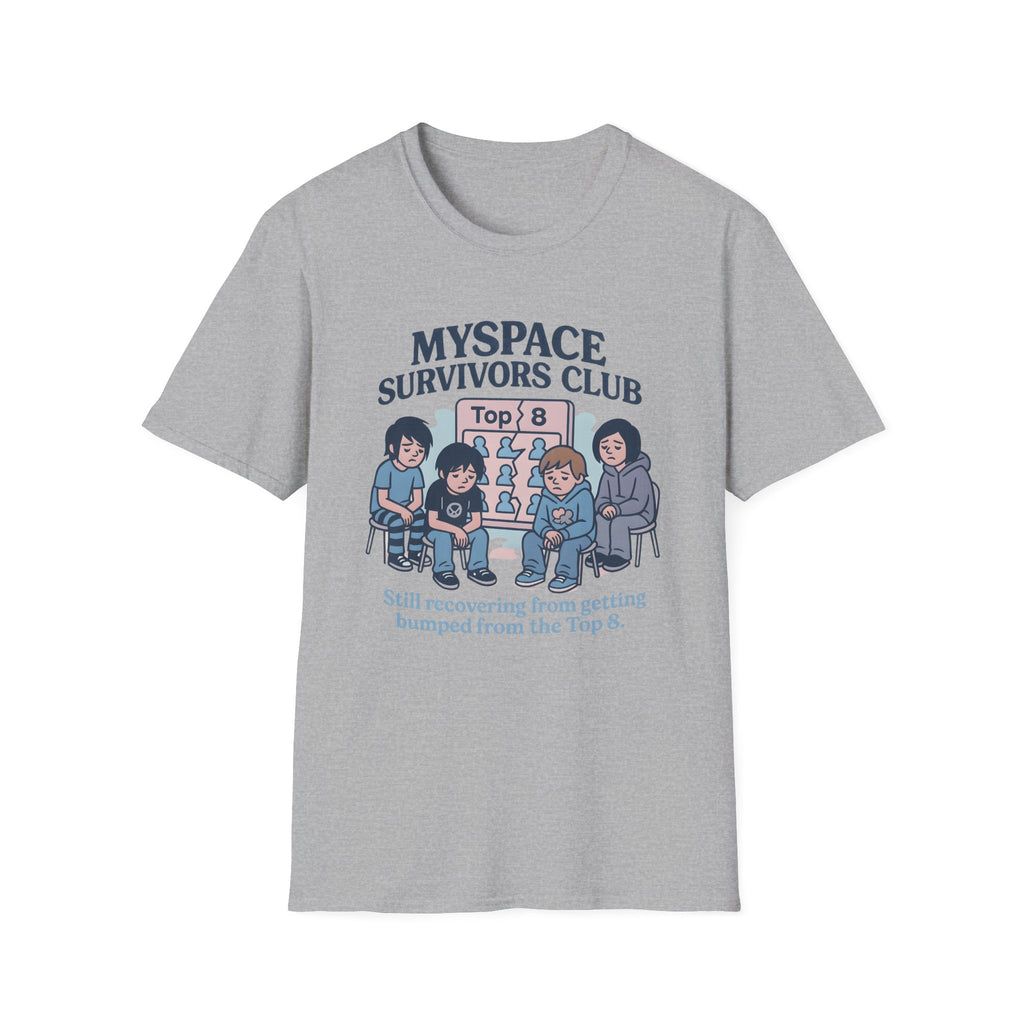 MYSPACE SURVIVORS CLUB T-SHIRT