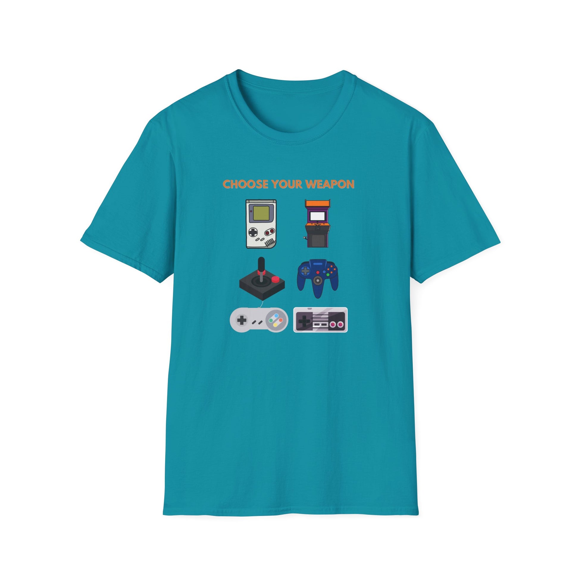 CHOOSE YOUR WEAPON T-SHIRT