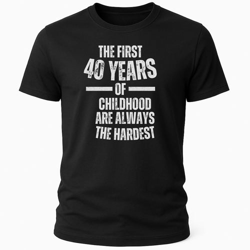 40 YEARS OF CHILDHOOD T-SHIRT