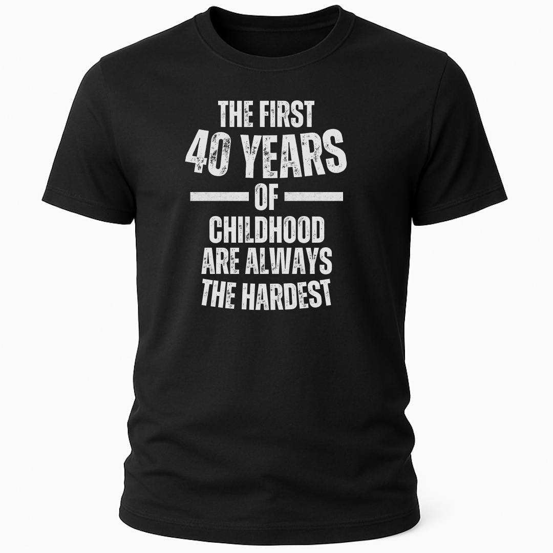 40 YEARS OF CHILDHOOD T-SHIRT