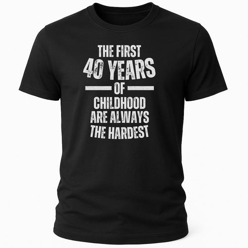 40 YEARS OF CHILDHOOD T-SHIRT
