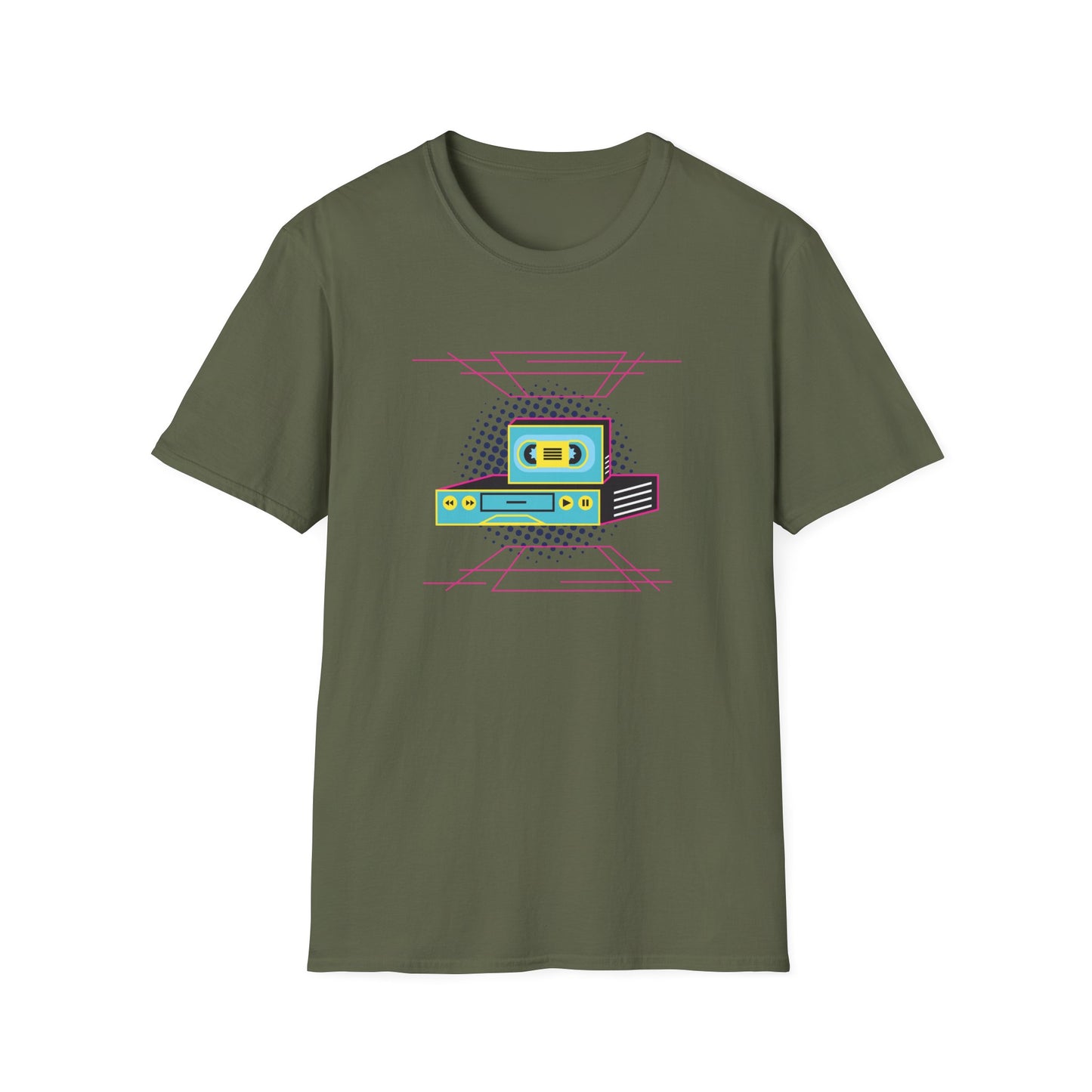 VHS PLAYER T-SHIRT