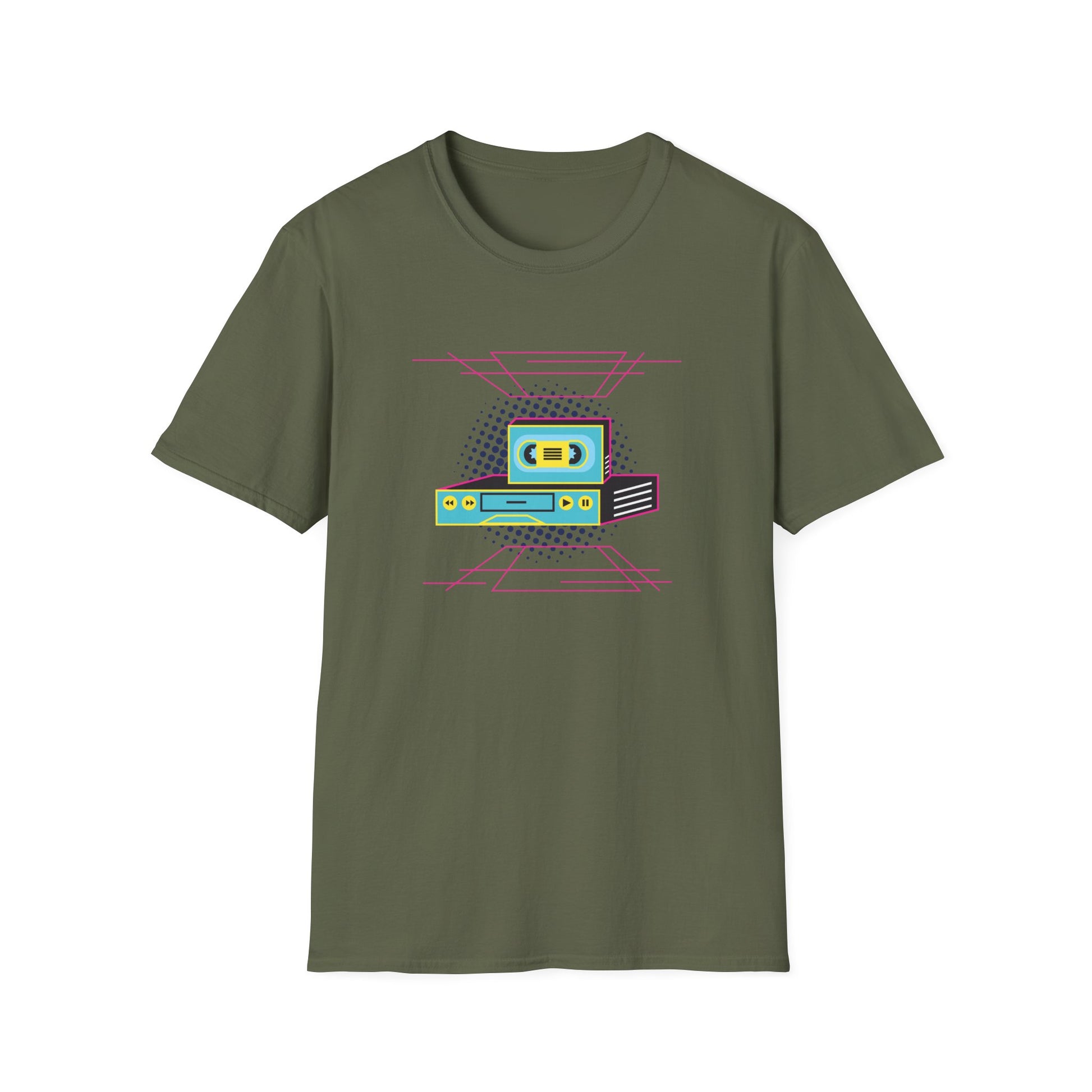 VHS PLAYER T-SHIRT