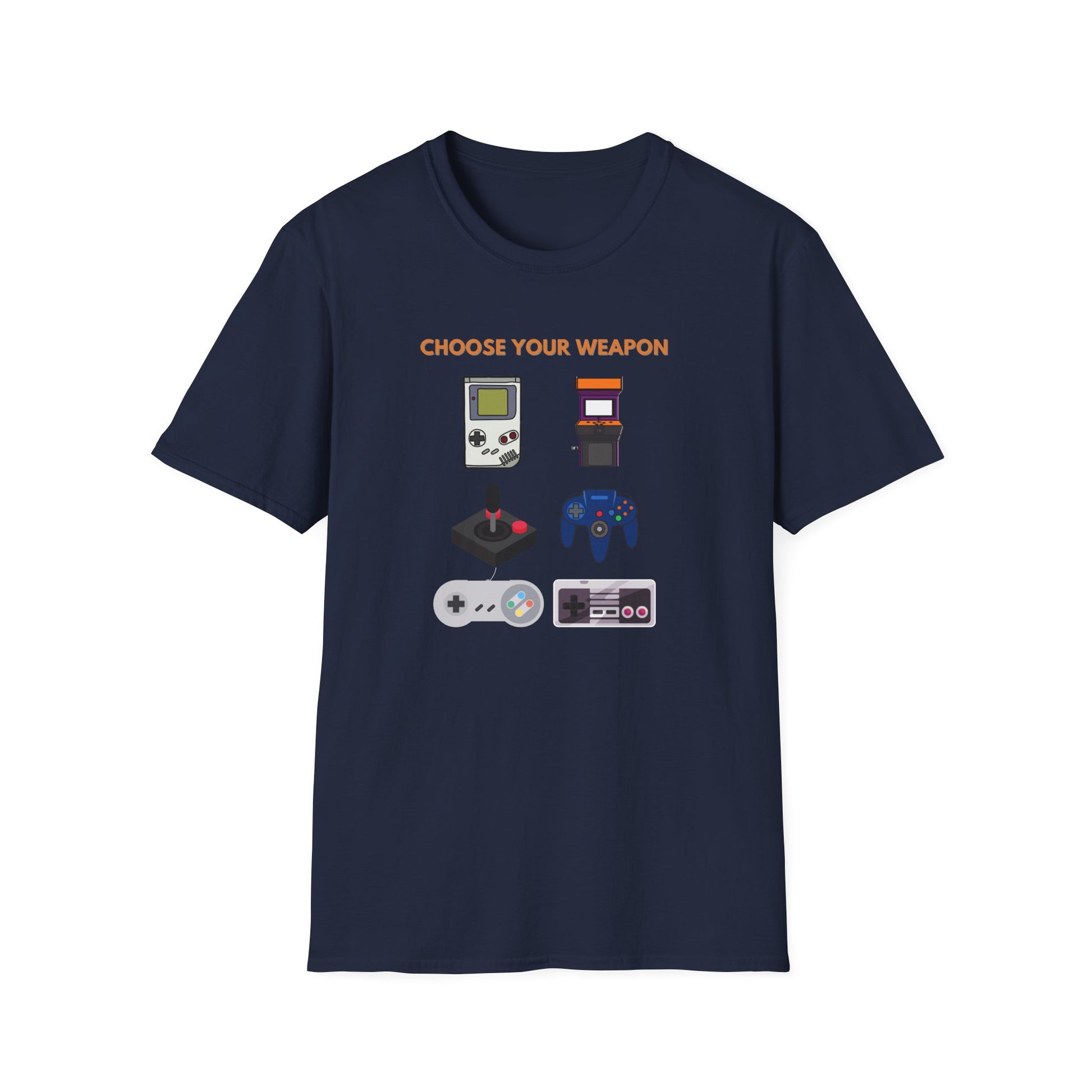CHOOSE YOUR WEAPON T-SHIRT