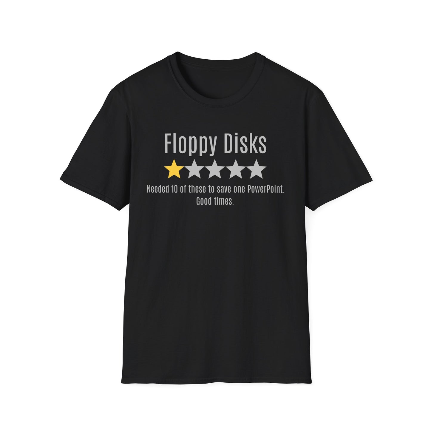 FLOPPY DISK REVIEW T-SHIRT