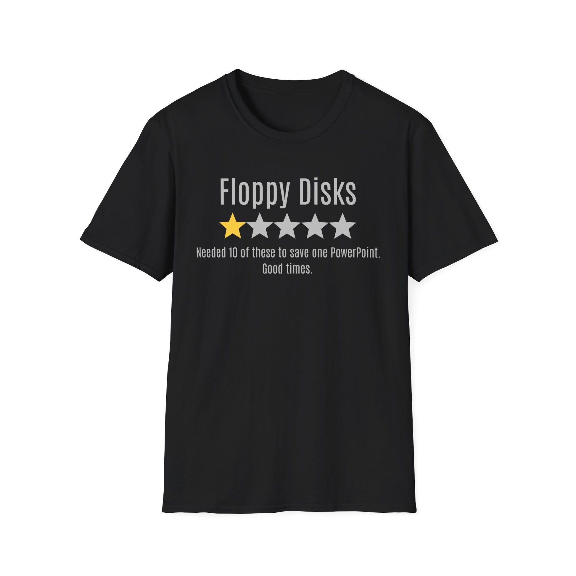 FLOPPY DISK REVIEW T-SHIRT