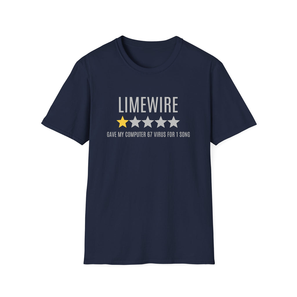 LIMEWIRE REVIEW T-SHIRT