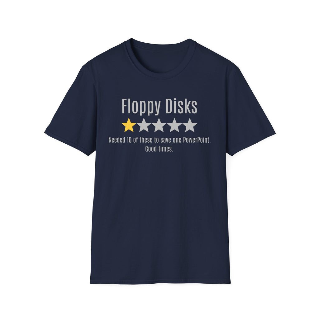 FLOPPY DISK REVIEW T-SHIRT