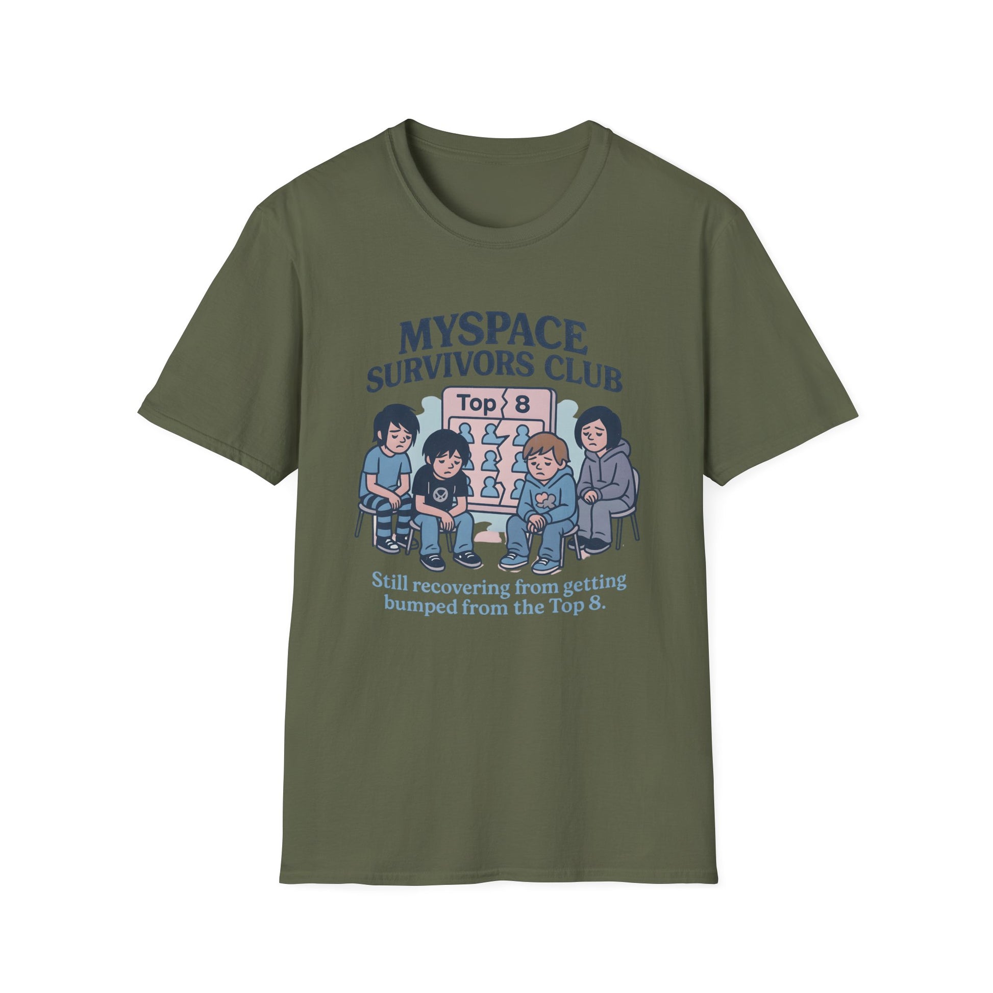 MYSPACE SURVIVORS CLUB T-SHIRT