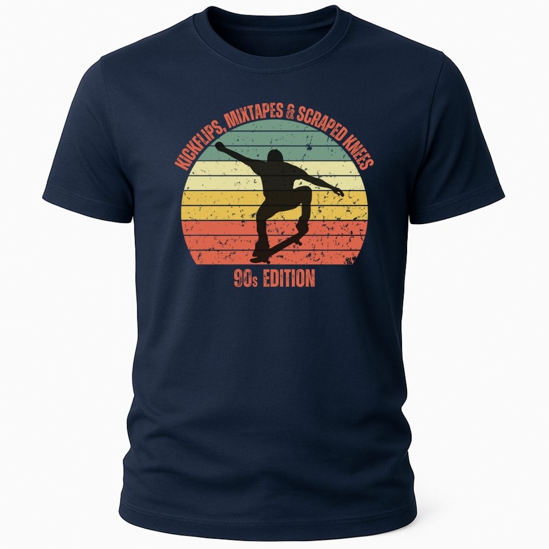 KICKFLIPS & MIXTAPES T-SHIRT