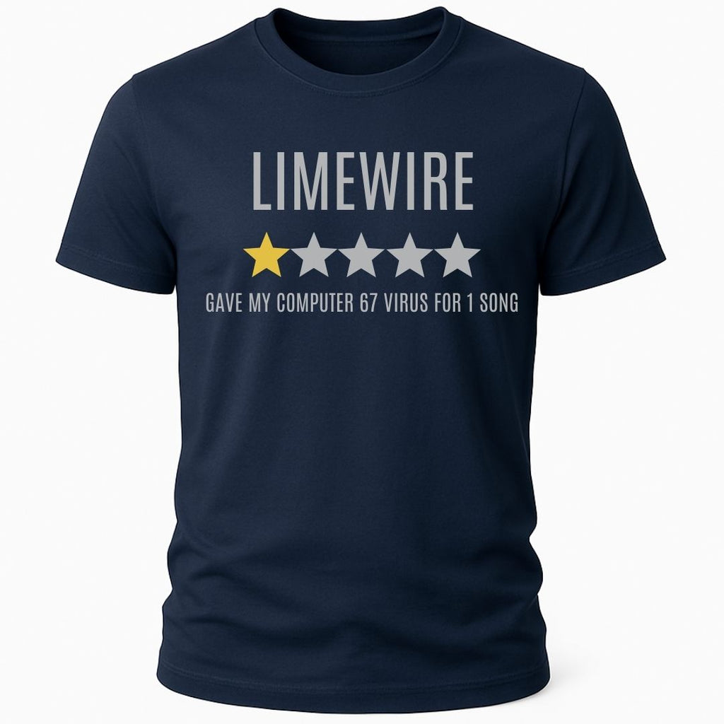 LIMEWIRE REVIEW T-SHIRT