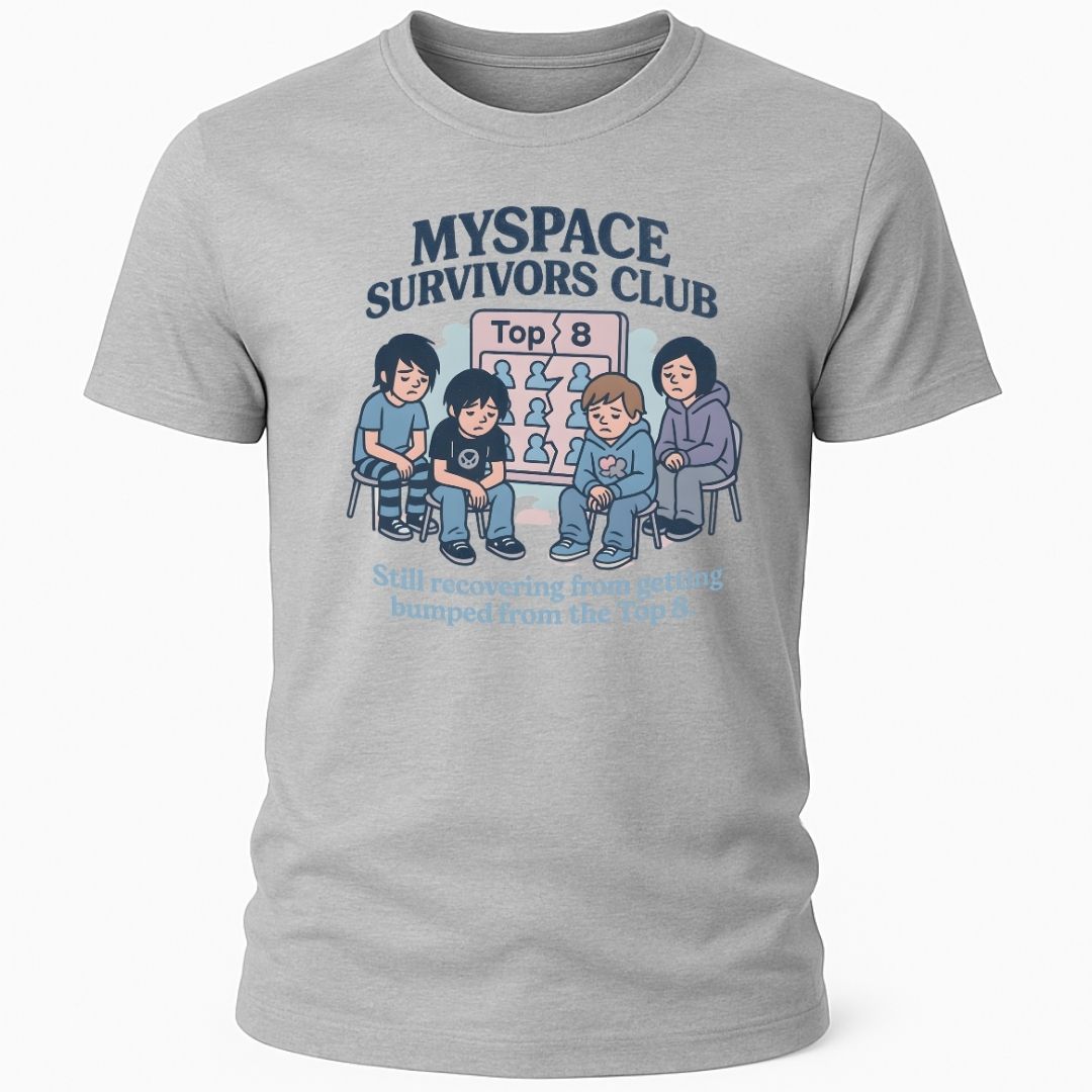 MYSPACE SURVIVORS CLUB T-SHIRT